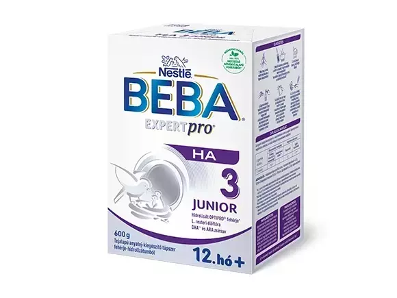 Beba Expertpro HA Junior3 anyatej-kieg. tápszer 600g Beba Expertpro HA Junior3 anyatej-kieg. tápszer 600g
