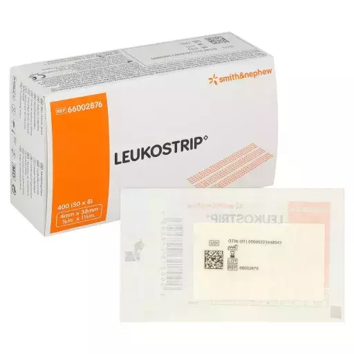 Leukostrip sebzáró tapasz  4mm  x 38mm 50x