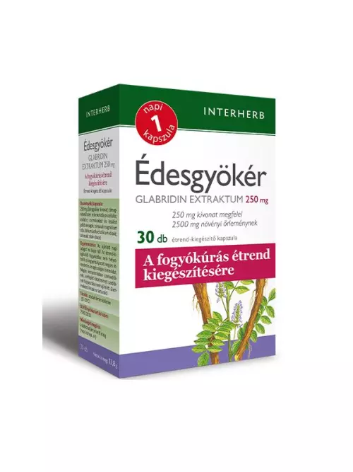 Interherb Napi1 Édesgyökér Extraktum kapszula 30x