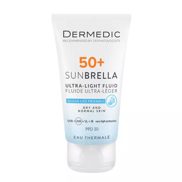 Dermedic Sunbrella Ultra Light SPF50+ fluid sz/n bőrre 40ml Dermedic Sunbrella Ultra Light SPF50+ fluid sz/n bőrre 40ml