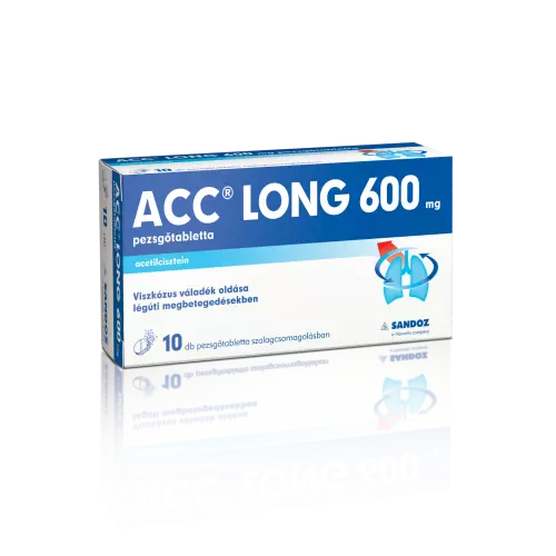 ACC Long 600 mg pezsgőtabletta tasakban 10x