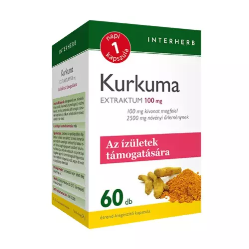 Interherb Napi1 Kurkuma Extraktum kapszula 60x