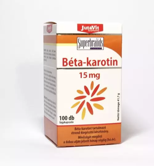 JutaVit Béta-karotin 15 mg kapszula 100x