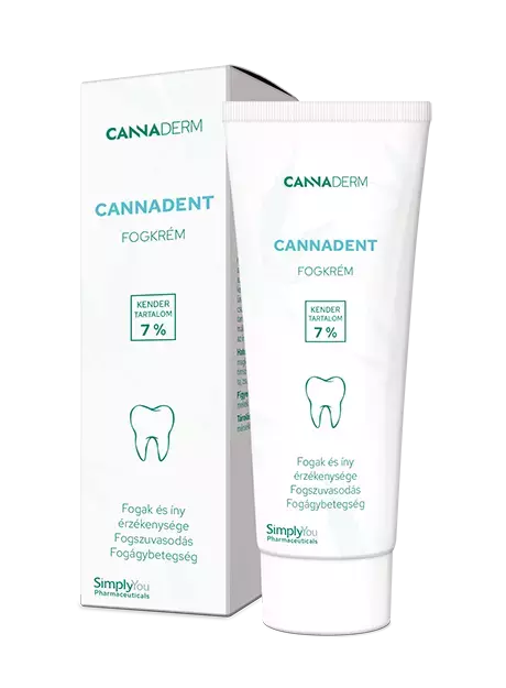 Cannaderm Cannadent fogkrém 75g