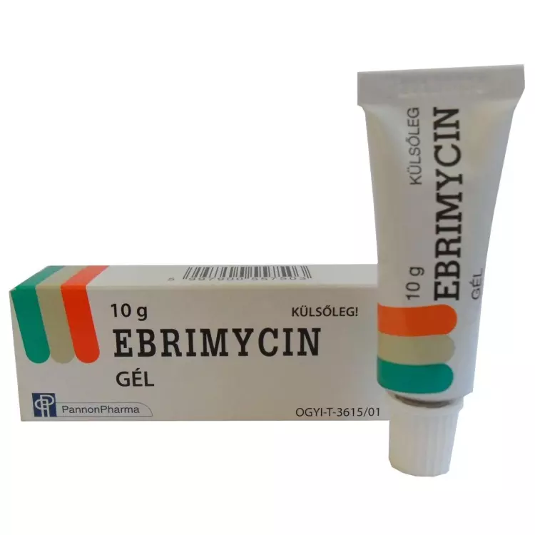 Ebrimycin gél 1x10g Ebrimycin gél 1x10g