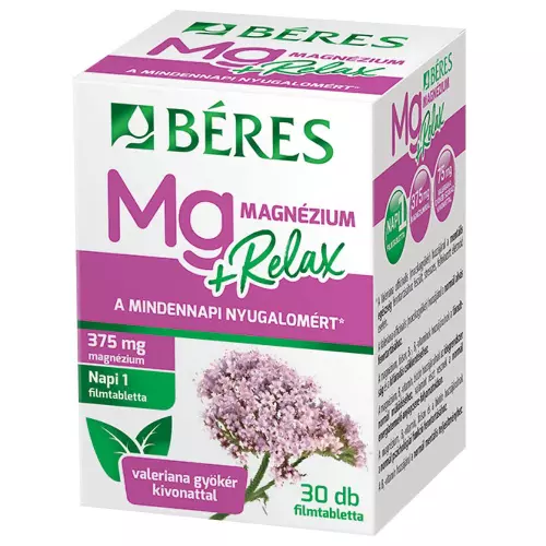 Béres Magnézium + Relax filmtabletta 30x