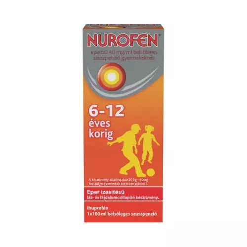 Nurofen  40 mg/ml bels. szuszp. gyermek eperízű 100ml
