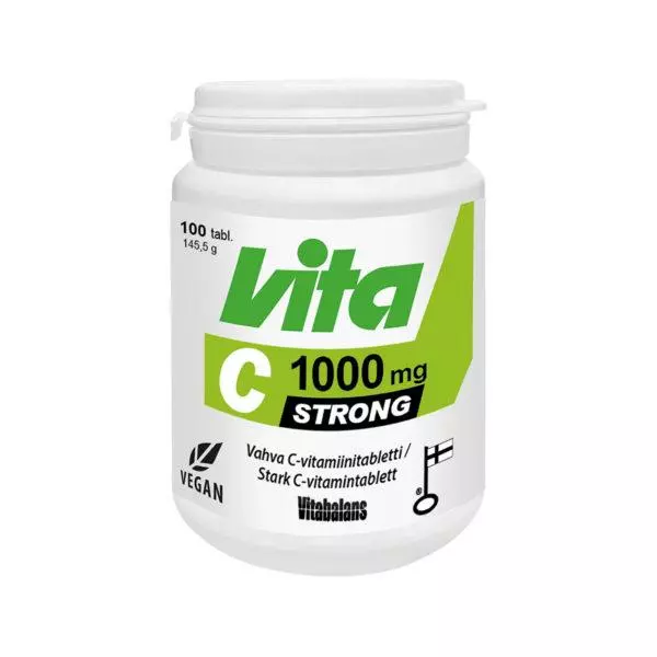 Vita C strong 1000 mg tabletta Vitabalans 100x Vita C strong 1000 mg tabletta Vitabalans 100x