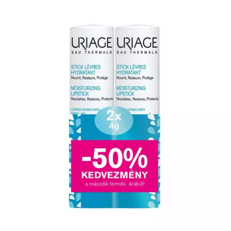 Uriage Stick Lévres ajakápoló stift duopack 4g+4g Uriage Stick Lévres ajakápoló stift duopack 4g+4g