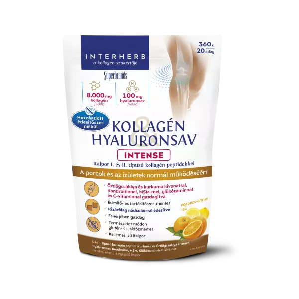 Interherb Intense kollag.-hyal.italpor nar.-citrus 360g Interherb Intense kollag.-hyal.italpor nar.-citrus 360g