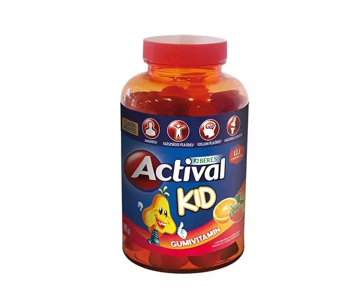 Actival Kid gumivitamin gumitabletta 90x Actival Kid gumivitamin gumitabletta 90x