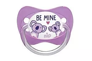 Nip Family játszócumi szilikon 0-6 hó 2x