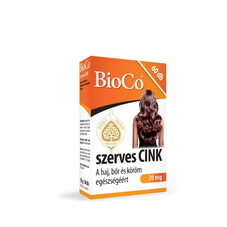 BioCo Szerves Cink tabletta 60x BioCo Szerves Cink tabletta 60x