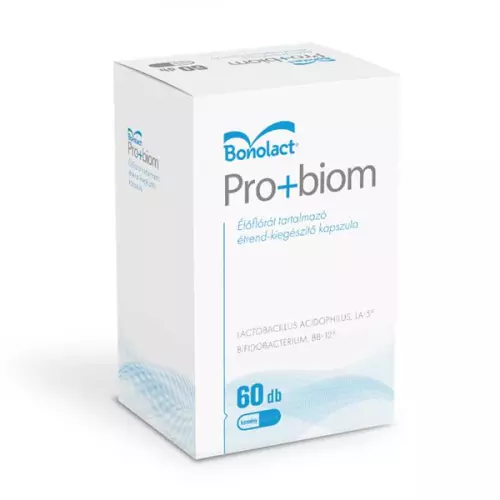 Bonolact Pro+biom étrendkiegészítő kapszula 60x