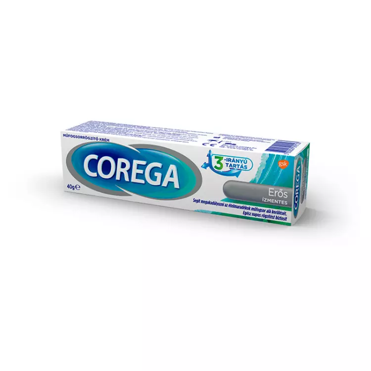 Corega műfogsorrögzítő krém ízmentes 40g Corega műfogsorrögzítő krém ízmentes 40g