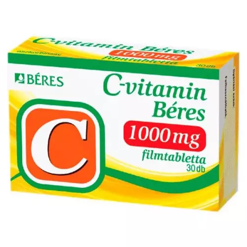 C-vitamin Béres 1000 mg filmtabletta 30x bubor.