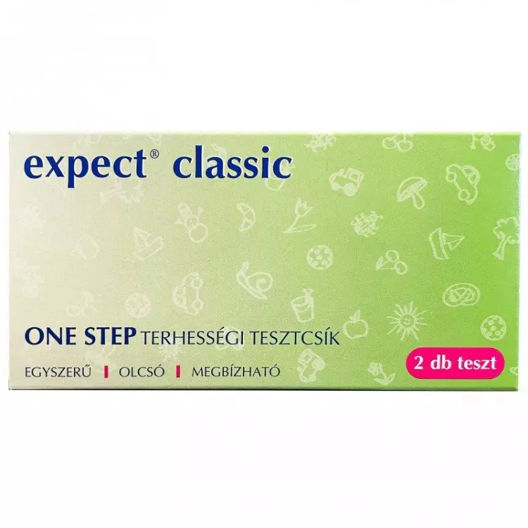 Expect Classic terhességi gyorsteszt 2x Expect Classic terhességi gyorsteszt 2x