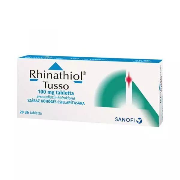 Rhinathiol Tusso 100 mg tabletta 20x Rhinathiol Tusso 100 mg tabletta 20x