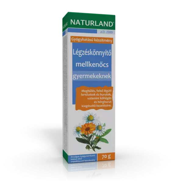 Naturland Légzéskönnyítő mellkenőcs gyermekeknek 70g Naturland Légzéskönnyítő mellkenőcs gyermekeknek 70g
