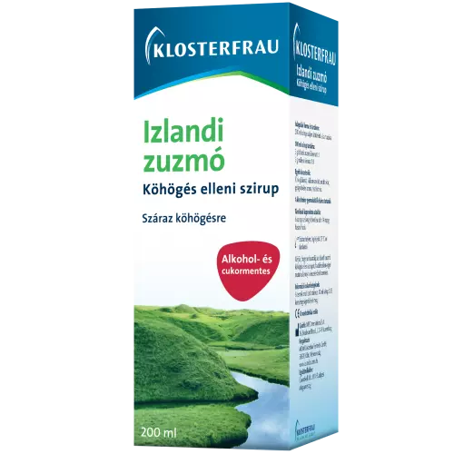 Klosterfrau Izlandi zuzmó szirup 200ml