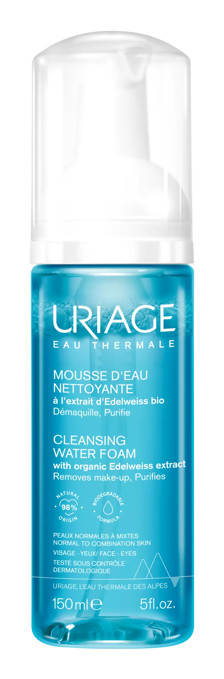 Uriage Termál arctisztító hab 150ml Uriage Termál arctisztító hab 150ml
