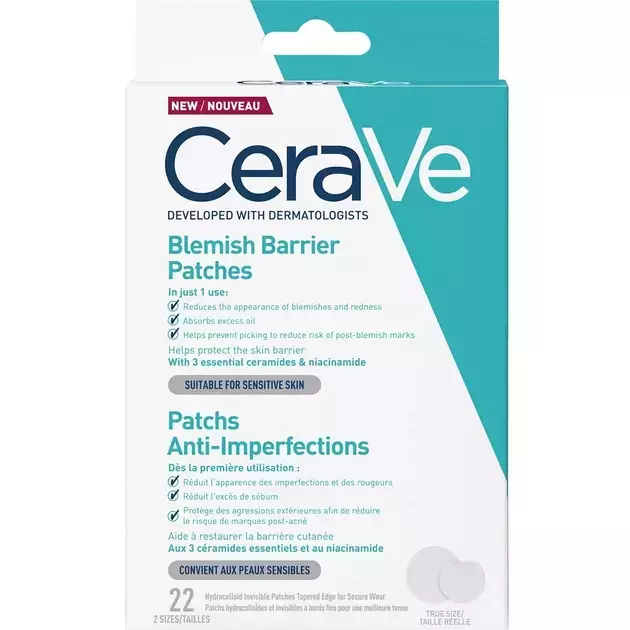 CeraVe pattanások elleni tapasz 22x CeraVe pattanások elleni tapasz 22x