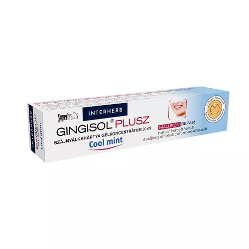 Interherb Gingisol Plusz Cool mint gél 20ml