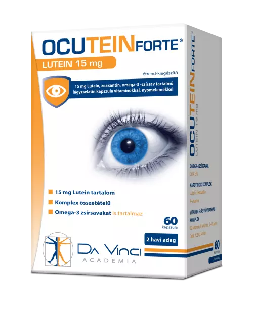 Ocutein lutein 15 mg forte étrendkieg. kapszula 60x