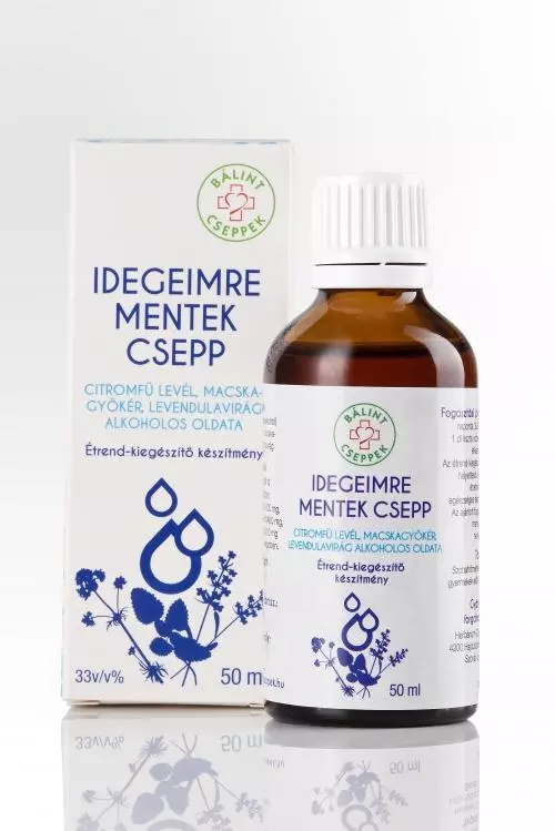 Bálint Cseppek Idegeimre mentek cseppek 50ml Bálint Cseppek Idegeimre mentek cseppek 50ml
