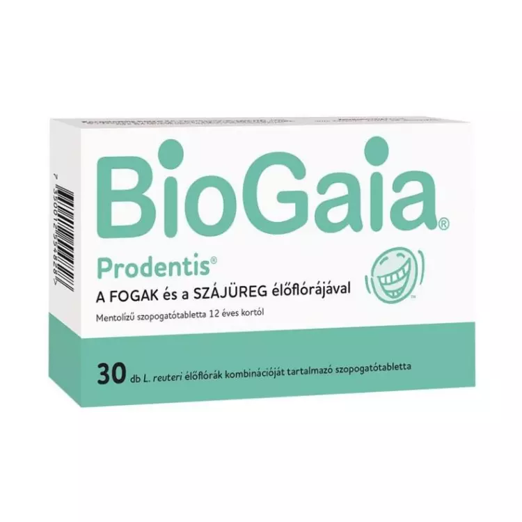 BioGaia Prodentis szopogató tabletta mentol 30x BioGaia Prodentis szopogató tabletta mentol 30x