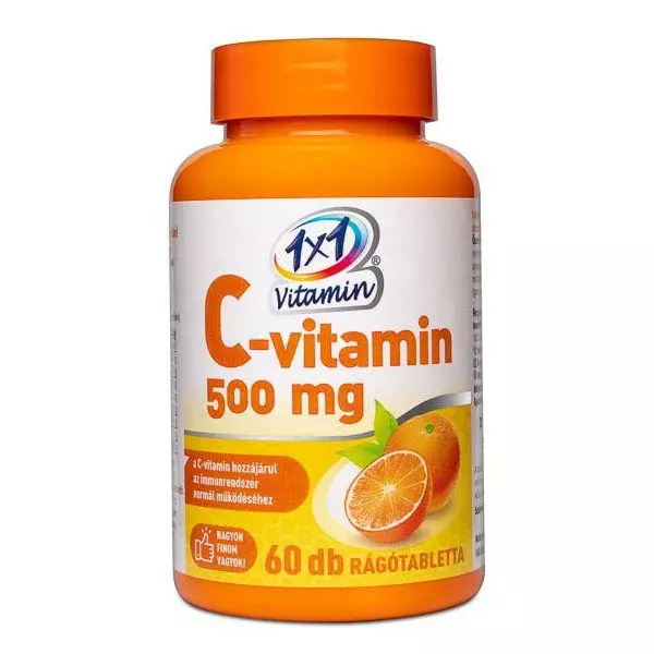 VitaPlus 1x1 Vitaday C-vit. 500 mg rtbl. narancs 60x VitaPlus 1x1 Vitaday C-vit. 500 mg rtbl. narancs 60x