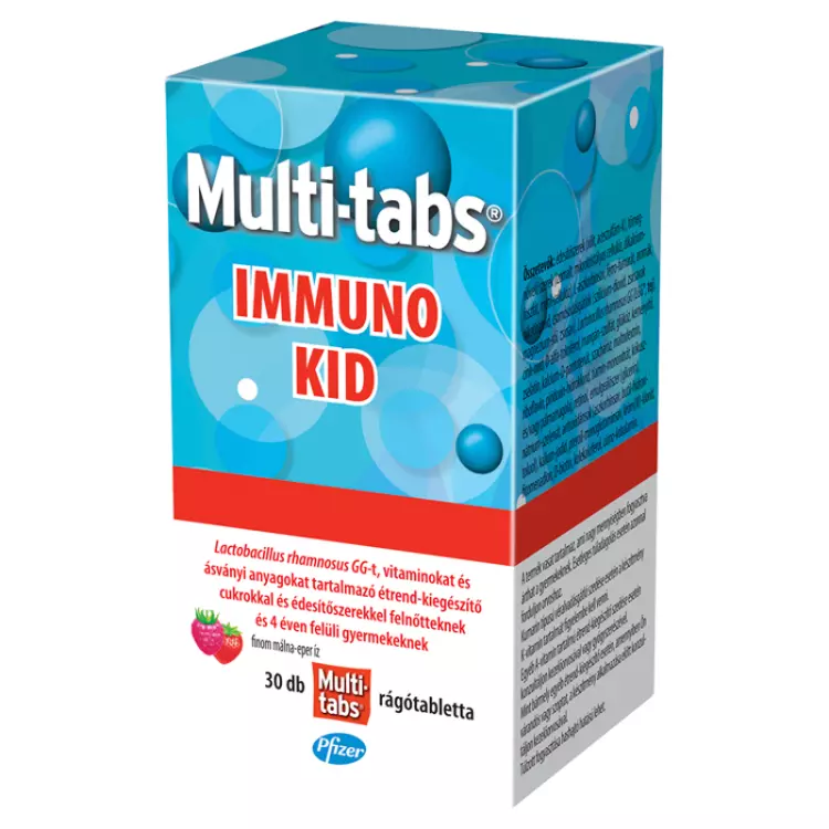 Multi-Tabs Immuno Kid rágótabletta 30x Multi-Tabs Immuno Kid rágótabletta 30x