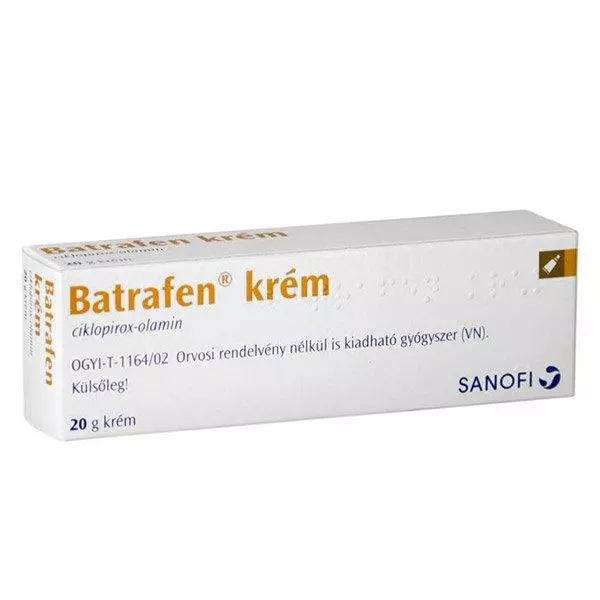 Batrafen 10 mg/g krém 1x20g Batrafen 10 mg/g krém 1x20g