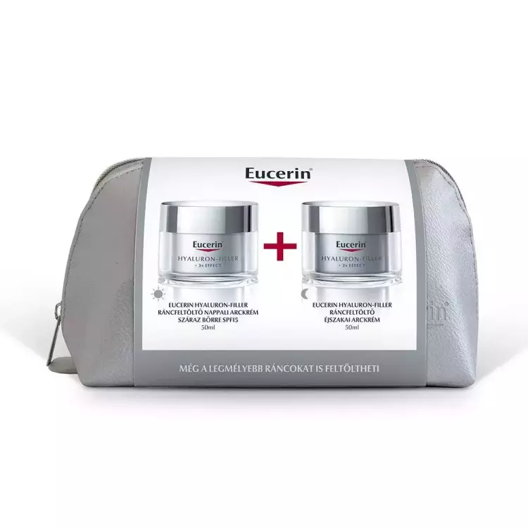 Eucerin Hyaluron-Filler csomag száraz bőrre  50ml+50ml