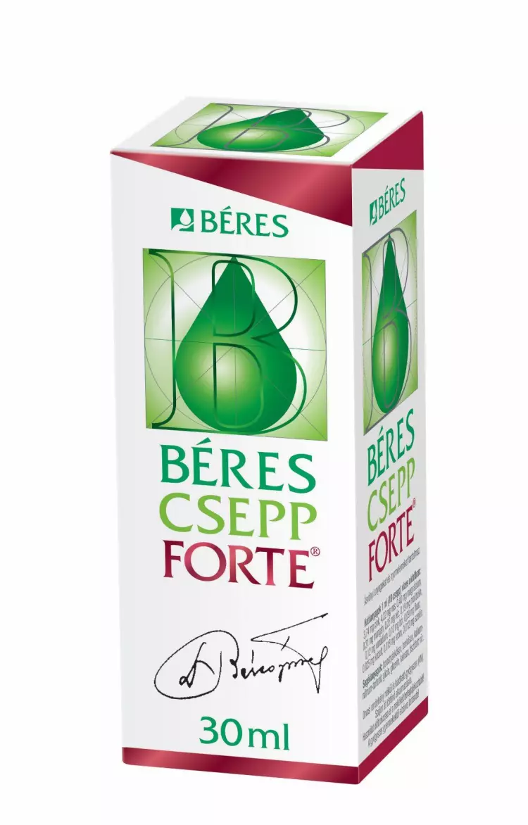 Béres Csepp Forte belsőleges oldatos cseppek 1x 30ml Béres Csepp Forte belsőleges oldatos cseppek 1x 30ml
