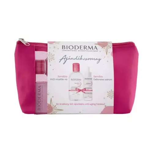 Bioderma Sensibio karácsonyi csomag pink 2024 1x