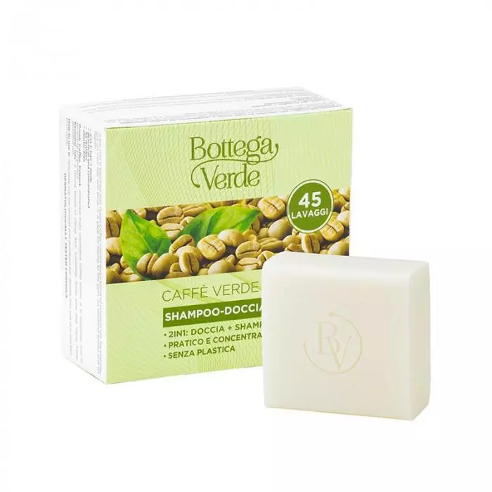 Bottega Verde Caffe Verde sampon és tusfürdő 60g Bottega Verde Caffe Verde sampon és tusfürdő 60g