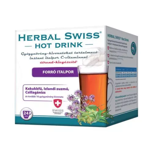 Herbal Swiss Hot Drink instant italpor+ C-vit. 24x