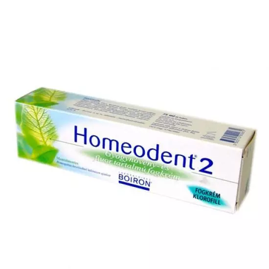 Homeodent 2 klorofilles fogkrém 75ml Homeodent 2 klorofilles fogkrém 75ml