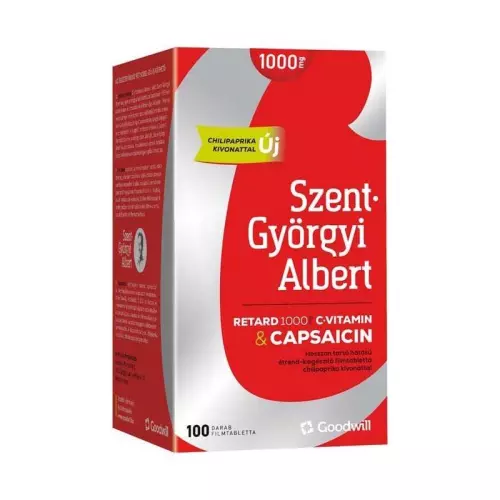 Szent- Györgyi Albert C-vit. 1000mg ret.tbl. chili 100x