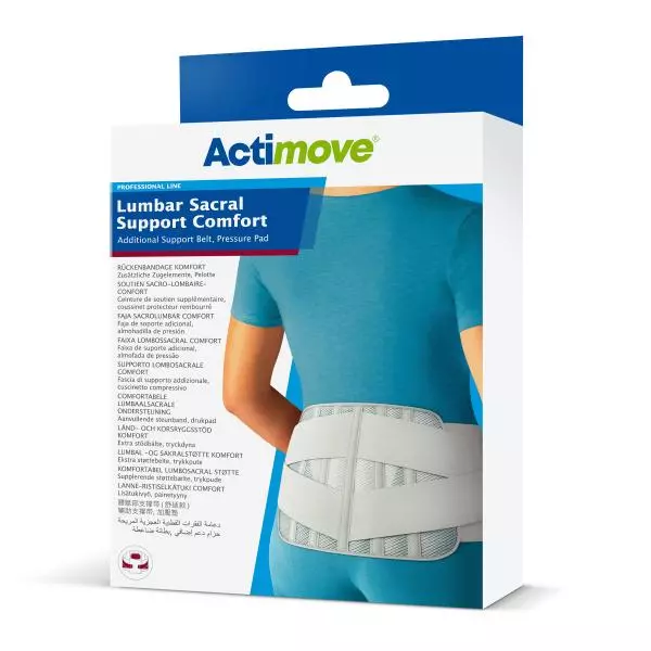 Actimove Lumbar Sacral deréktámasztó öv+nyomóp 1x Actimove Lumbar Sacral deréktámasztó öv+nyomóp 1x