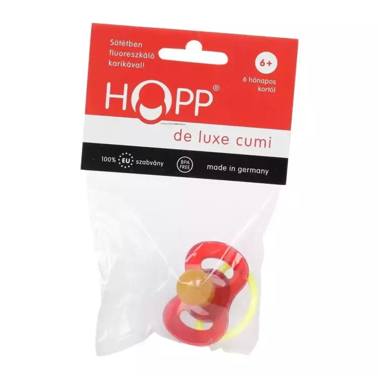 HOPP játszócumi cseresznye de luxe 6hó 1x