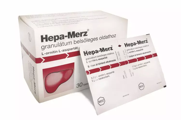 Hepa-Merz granulátum belsőleges oldathoz 30x5g Hepa-Merz granulátum belsőleges oldathoz 30x5g