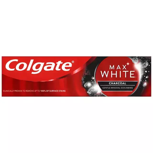 Colgate Max White Charcoal fogkrém 75ml Colgate Max White Charcoal fogkrém 75ml