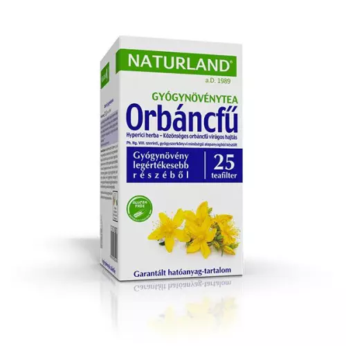 Orbáncfű tea filteres NATURLAND 25x1,5g