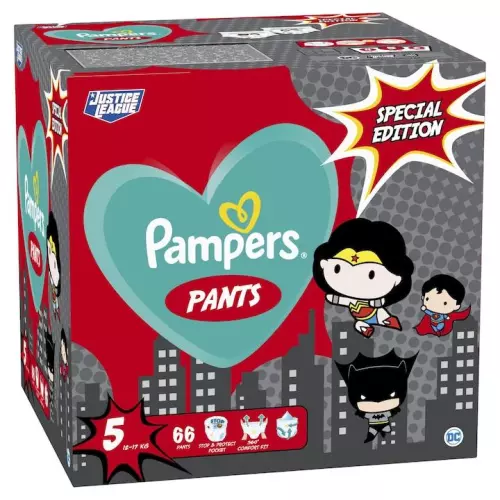 Pampers Pants Bugyip. Giant Pack 5-ös 12-17 kg 66x