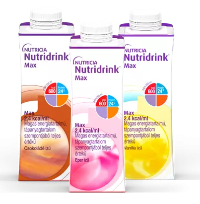 Nutridrink Max vanília ízű spec. gyógy. élelm. 24x250ml