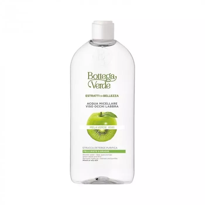 Bottega Verde Estratti di bellezza micellás víz alma/kiwi 400ml Bottega Verde Estratti di bellezza micellás víz alma/kiwi 400ml