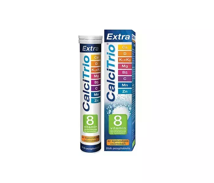 Calcitrio Extra pezsgőtabletta narancs 20x Calcitrio Extra pezsgőtabletta narancs 20x