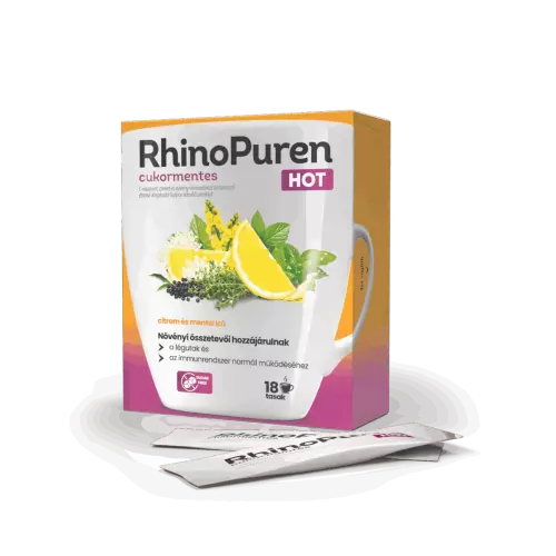 RhinoPuren HOT cukormentes étrendkieg. italpor 18x